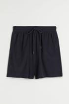 H & M - Terry Shorts - Blue