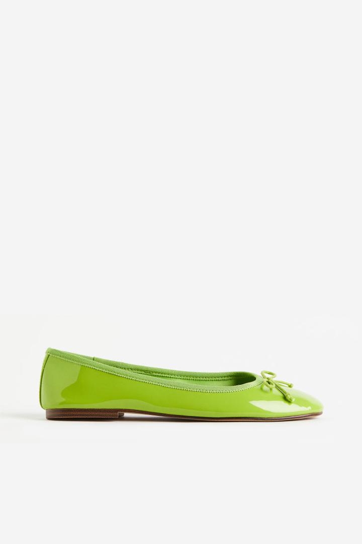 H & M - Ballet Flats - Green