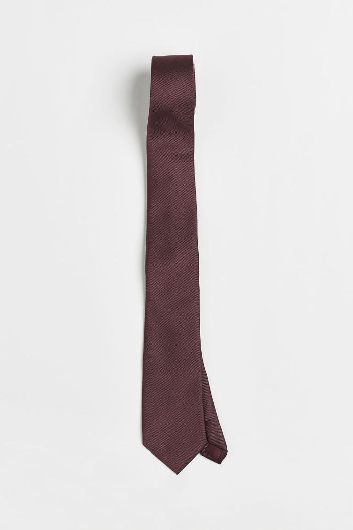 H & M - Satin Tie - Red