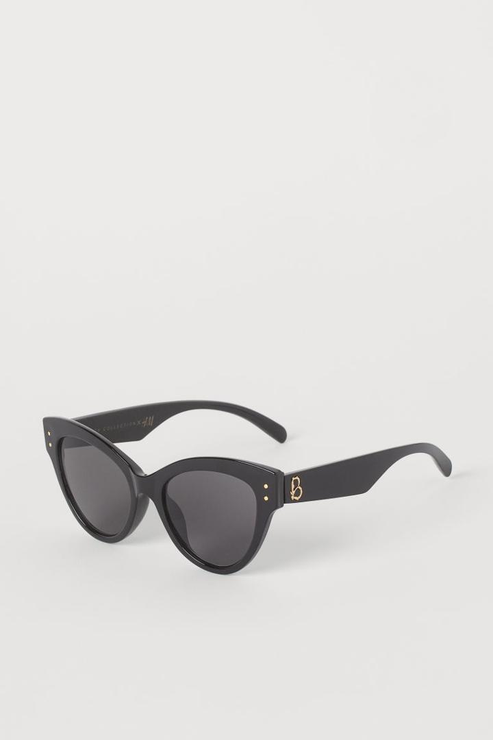 H & M - Large Sunglasses - Black