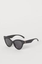 H & M - Large Sunglasses - Black