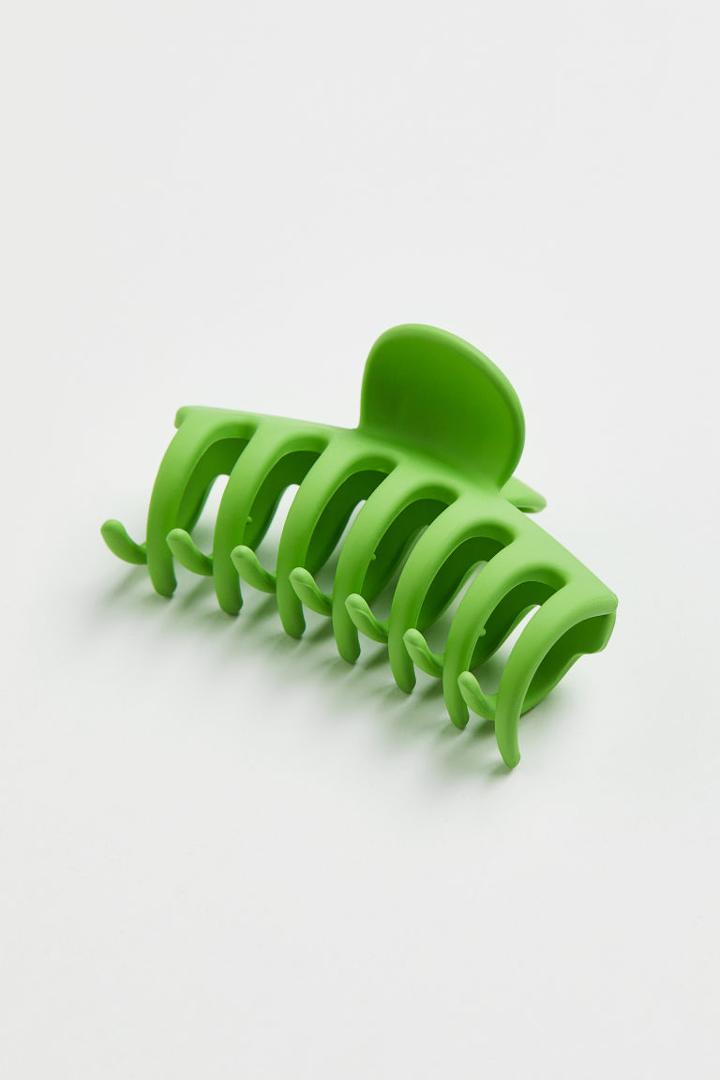 H & M - Hair Claw - Green