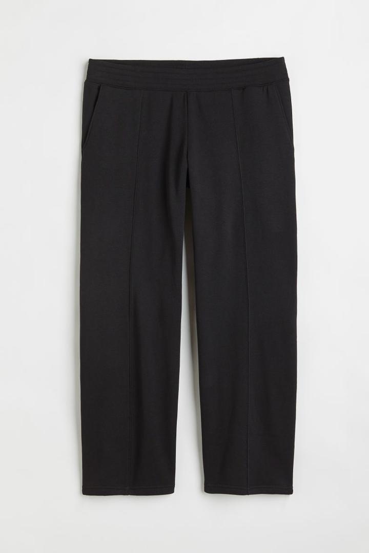 H & M - Hooded Fleece Jacket - Black