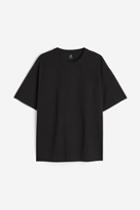H & M - Coolmax Relaxed Fit T-shirt - Black