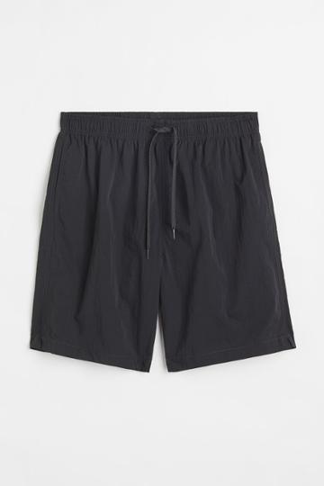 H & M - Nylon Knee-length Swim Shorts - Black