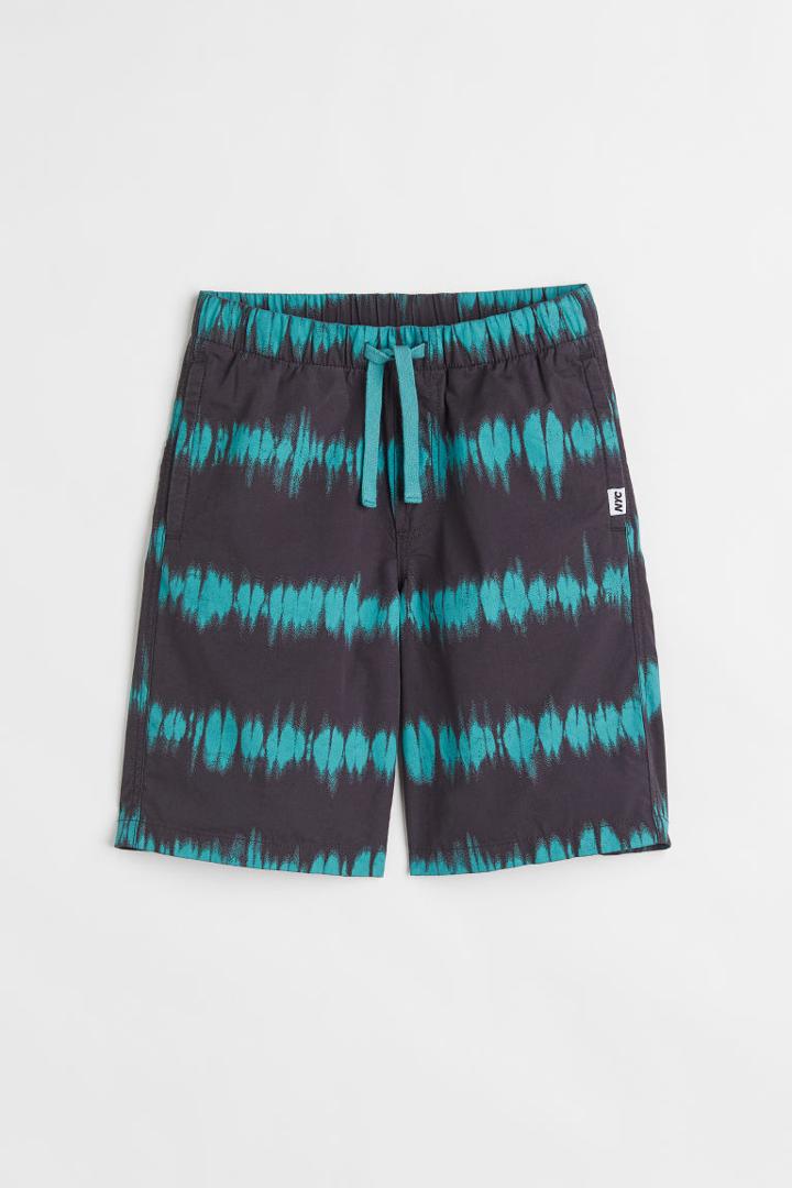 H & M - Cotton Shorts - Gray