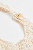 H & M - Crochet-look Collar - Beige