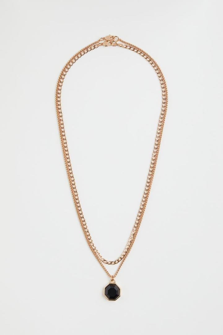 H & M - 2-pack Necklaces - Gold