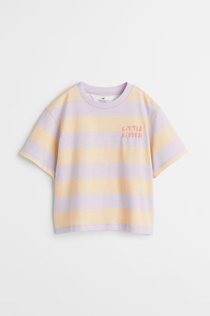 H & M - Sibling Top - Purple