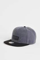 H & M - Appliqud Cap - Gray