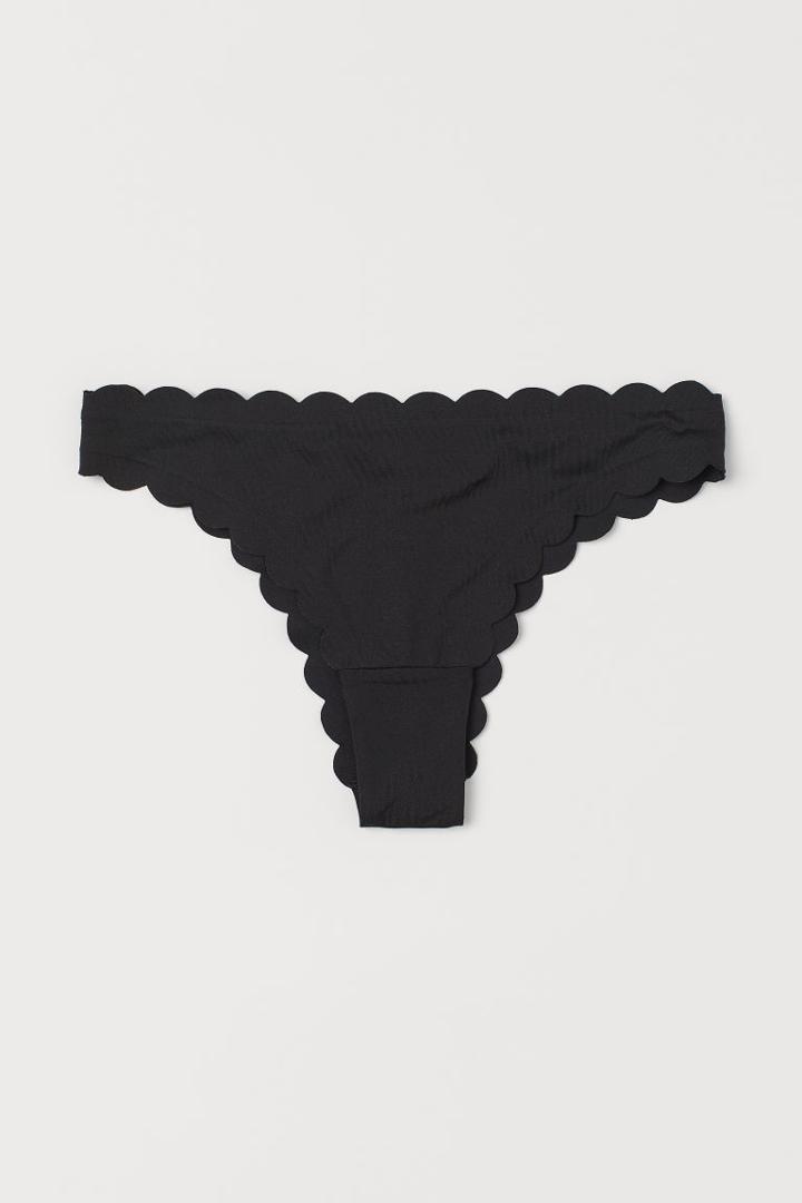 H & M - Brazilian Bikini Bottoms - Black
