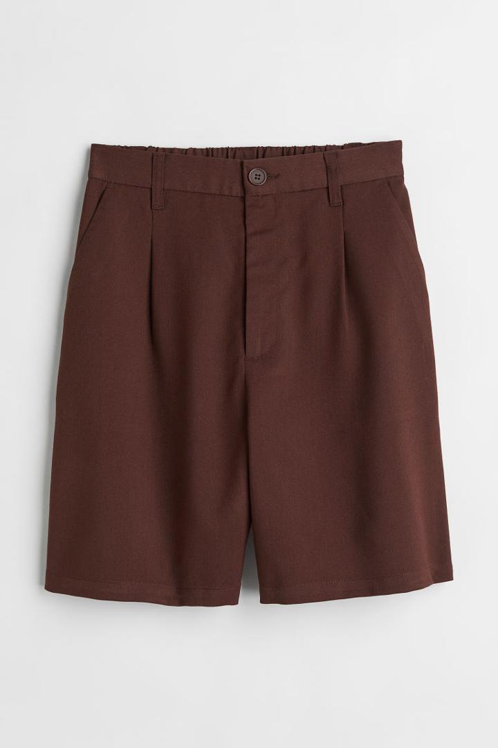 H & M - Bermuda Shorts - Brown