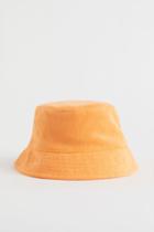 H & M - Terry Bucket Hat - Orange