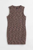 H & M - H & M+ Rib-knit Dress - Black