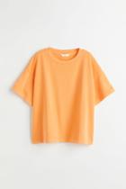 H & M - Wide-cut T-shirt - Yellow