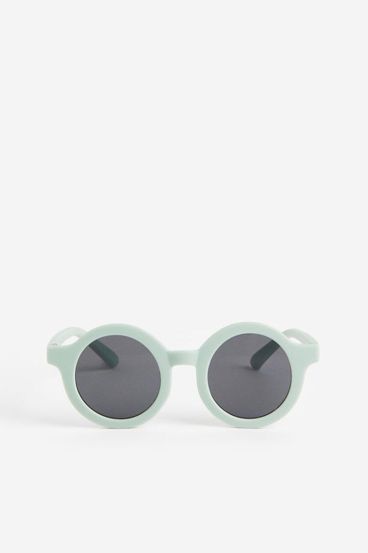 H & M - Round Sunglasses - Green