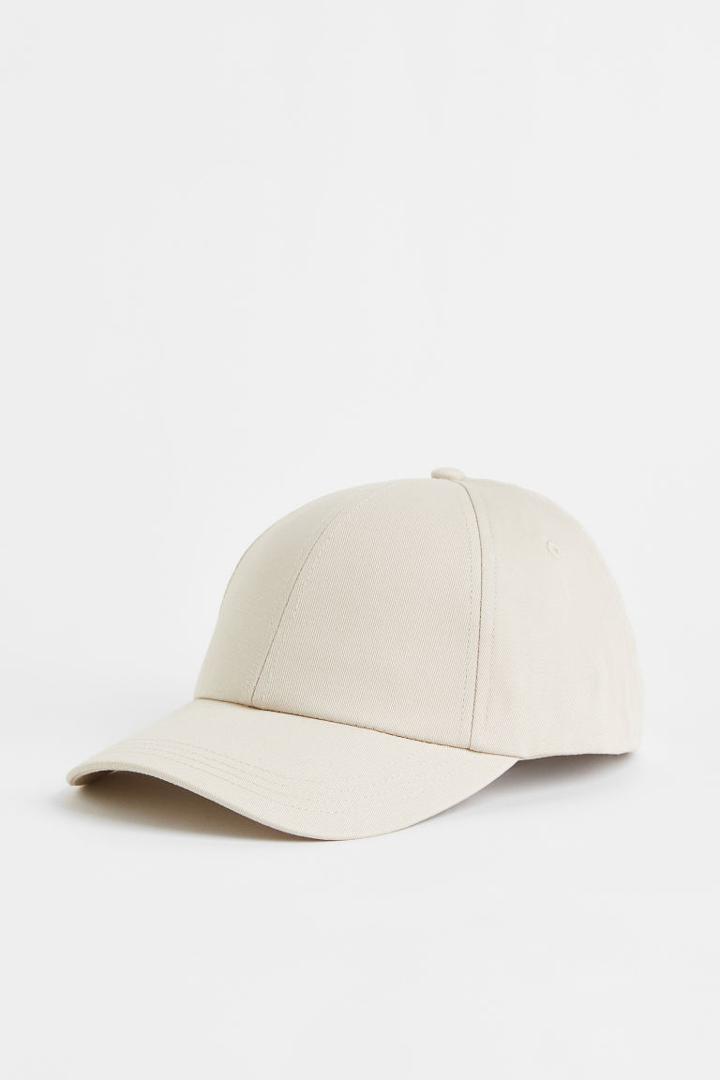 H & M - Cotton Cap - Beige