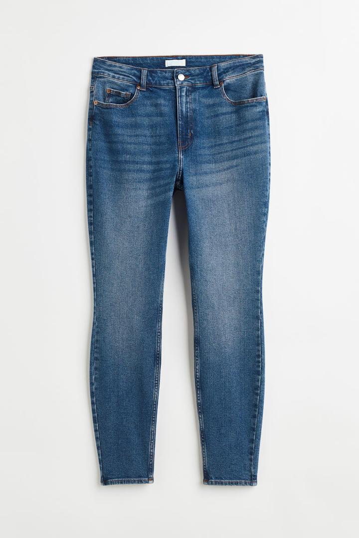 H & M - H & M+ Skinny High Jeans - Blue