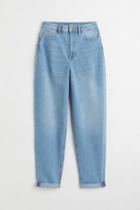 H & M - Mom High Ankle Jeans - Blue