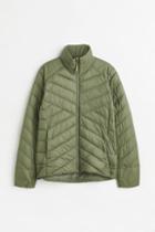 H & M - Lightweight Insulated Jacket - Green