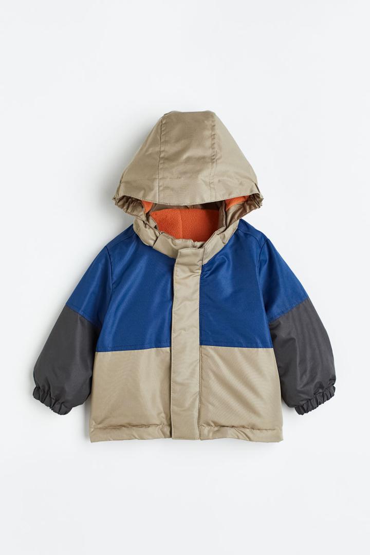 H & M - Padded Outdoor Jacket - Blue