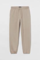 H & M - Relaxed Fit Joggers - Brown