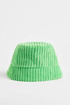 H & M - Corduroy Bucket Hat - Green