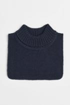 H & M - Knit Turtleneck Collar - Turquoise