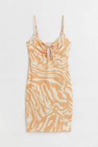 H & M - V-neck Dress - White