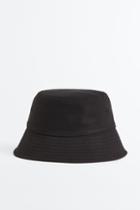 H & M - Cotton Bucket Hat - Black