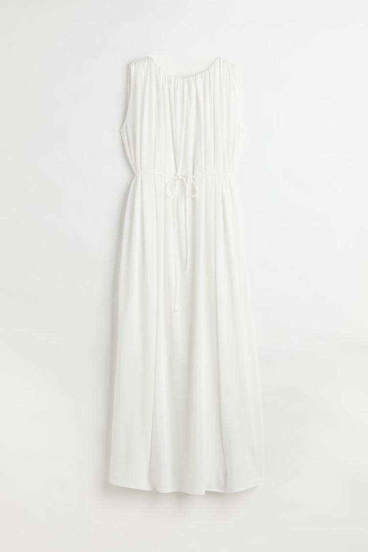 H & M - Calf-length Dress - White