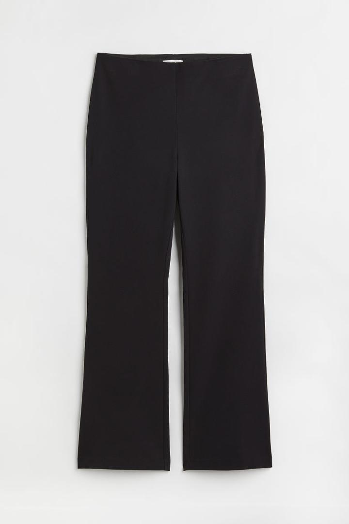 H & M - H & M+ Flared Pants - Black
