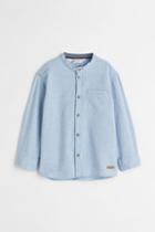 H & M - Henley Shirt - Blue