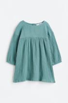 H & M - A-line Dress - Turquoise