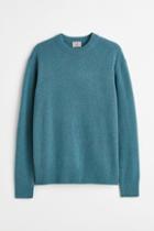 H & M - Knit Wool Sweater - Green