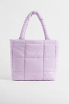 H & M - Padded Shopper - Purple