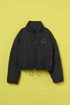 H & M - Short Puffer Jacket - Black
