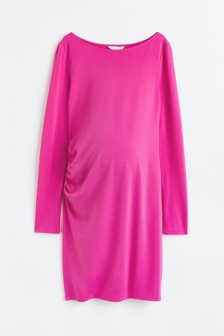 H & M - Mama Jersey Dress - Pink