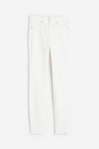 H & M - Ultra High Ankle Jeggings - White