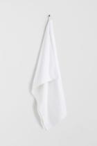 H & M - Cotton Terry Bath Sheet - White