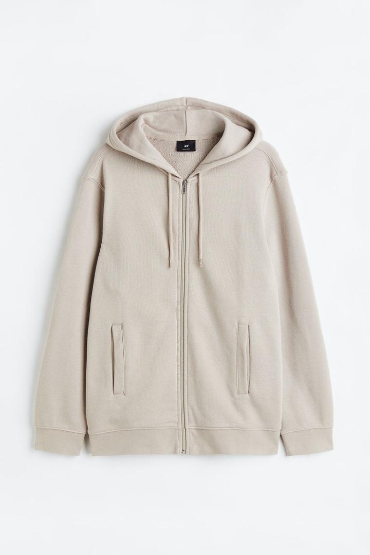 H & M - Regular Fit Hooded Jacket - Brown