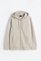 H & M - Regular Fit Hooded Jacket - Brown