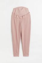 H & M - Mama Waffled Joggers - Pink