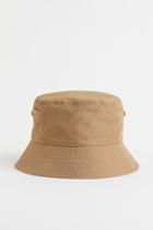 H & M - Pocket-detail Bucket Hat - Green