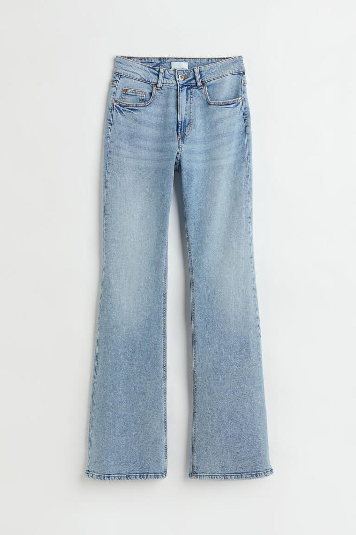 H & M - Flare High Jeans - Blue