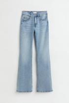 H & M - Flare High Jeans - Blue