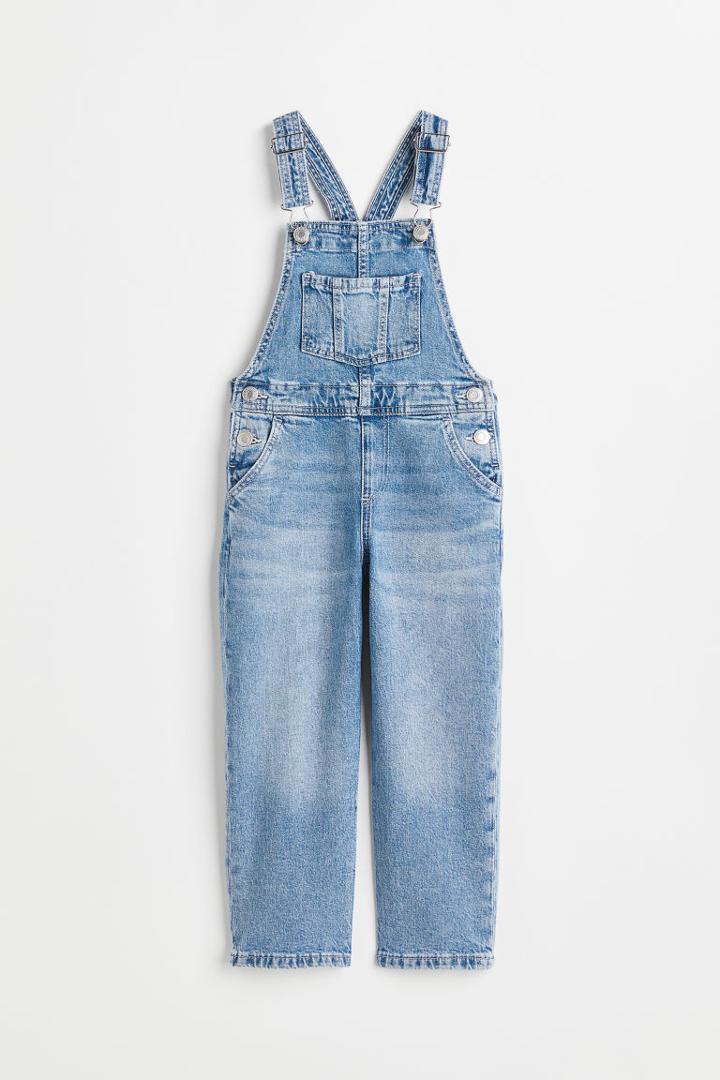 H & M - Comfort Stretch Overalls - Blue