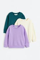 H & M - 3-pack Sweatshirts - Purple