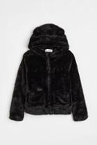 H & M - Jacket With Ear Appliqu - Black
