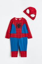 H & M - 2-piece Spider-man Costume Set - Blue